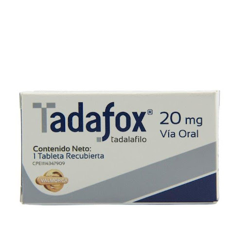 TADAFOX TADALAFILO 20MG TAB X 1